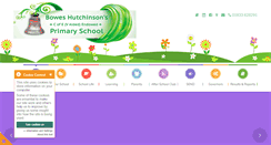 Desktop Screenshot of boweshutchinsonsschool.org.uk